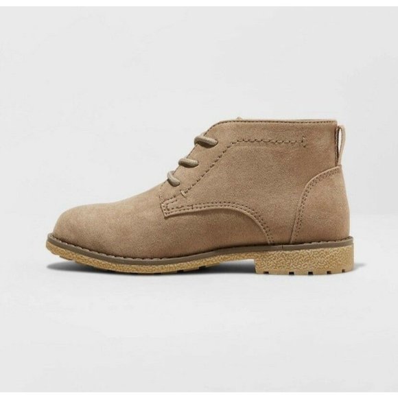 Boy's Hadrian Chukka Boots Cat and Jack Tan - Picture 2 of 3